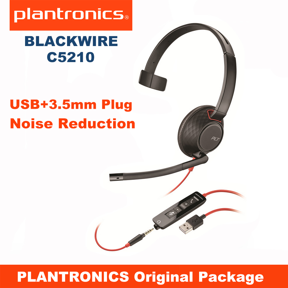  POLY Plantronics Blackwire C5210 USB  3.5mm ..